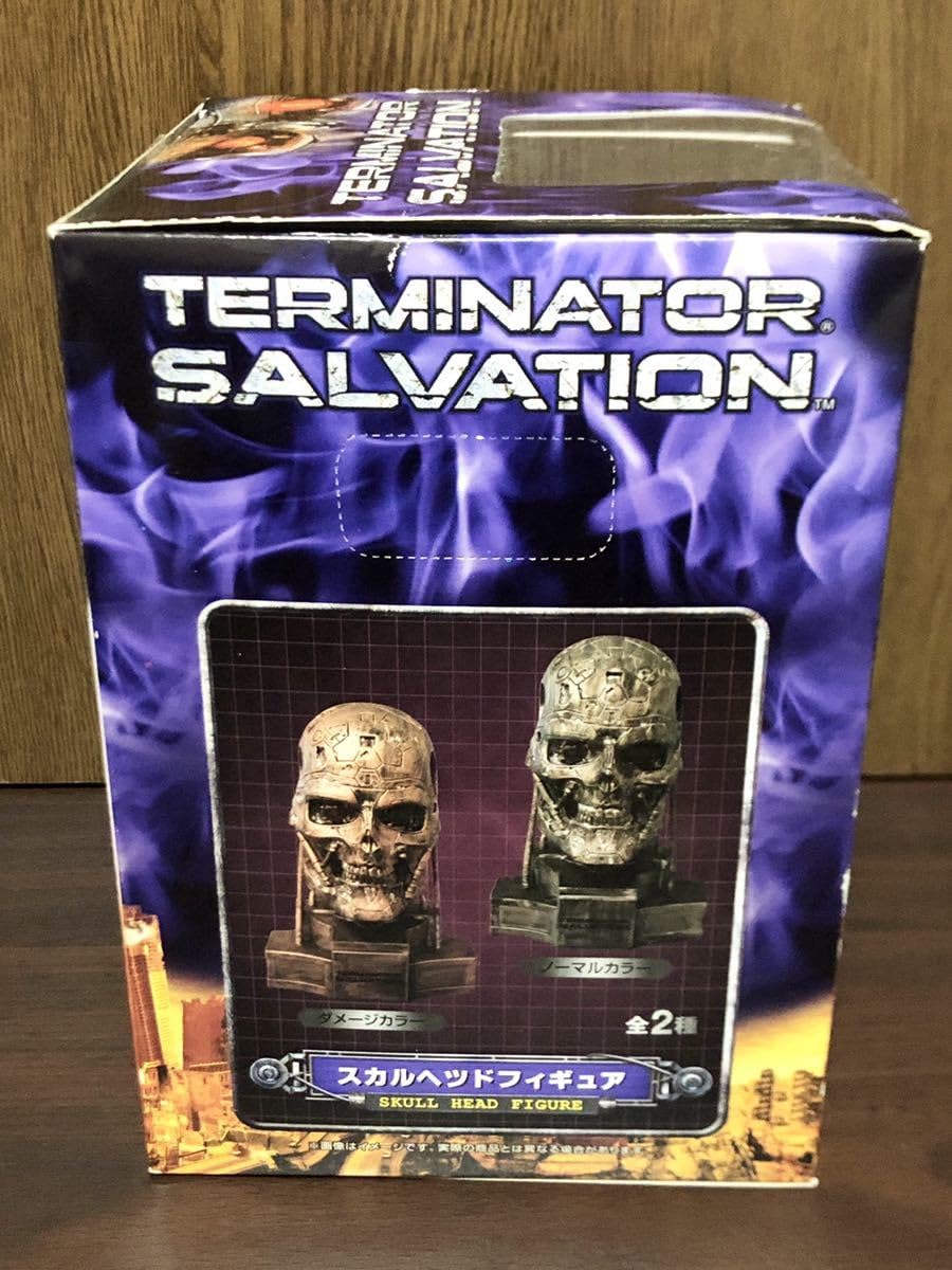 ターミネーター風スカル置物 フィギュア。 Amazon.co.jp: 未開封 景品 ターミネーター 4 スカルヘッド